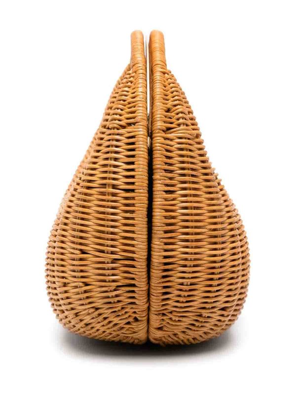 The Best Shops Sacai: cross body bags - Rattan Round Bag