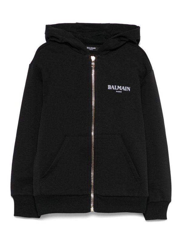 Balmain: Sudaderas y suéteres - Sudadera - Blanco