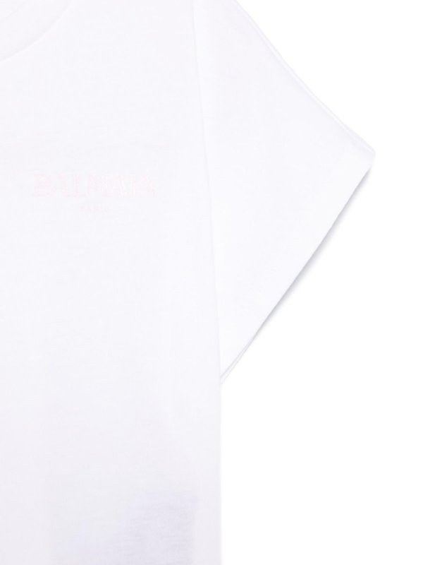 The Best Shops Balmain: Camisetas - Camiseta - Blanco