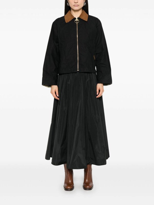 ジャケット Barbour Rain Jacket Catlin BARBOUR CATLIN SHOWERPROOF JACKET in Black MSRP$390 British