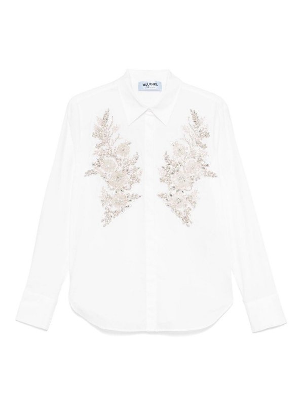 BLUGIRL: Hemden - Hemd - Weiß