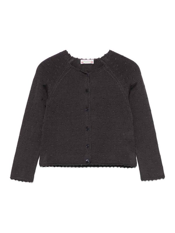 Bonpoint: cardigan - Cardigan grigio