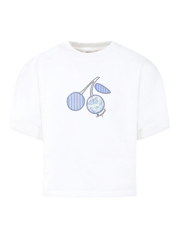 Bonpoint: スウェット＆セーター - スウェットシャツ/セーター - 白