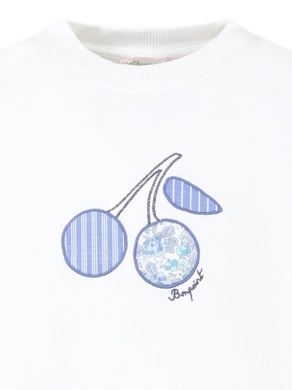 Bonpoint: スウェット＆セーター online - スウェットシャツ/セーター - 白