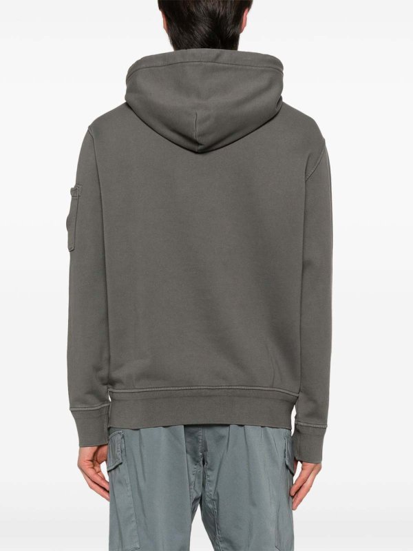 スウェットシャツ/セーター - グレー shop online: C.P. COMPANY