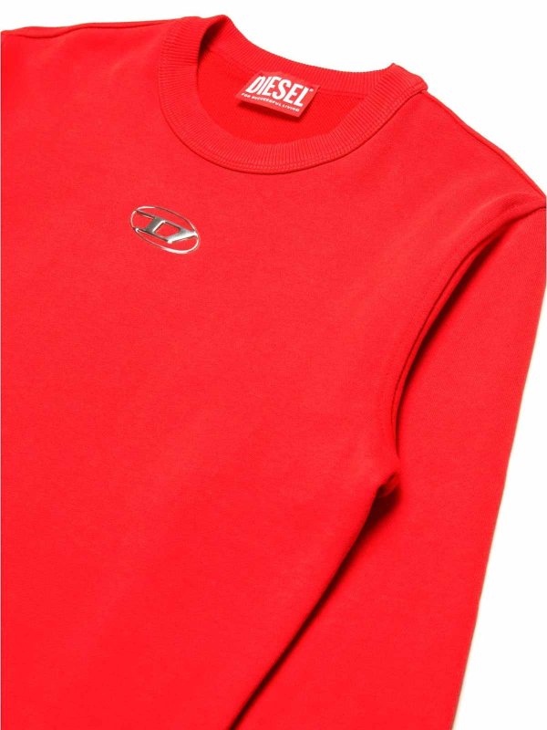 The Best Shops DIESEL: スウェット＆セーター - スウェットシャツ/セーター - 赤