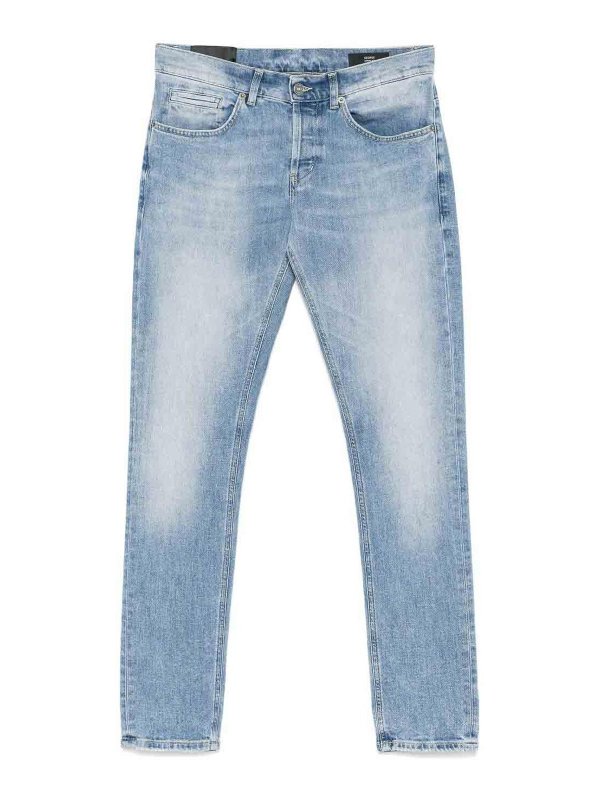 DONDUP: ブーツカットジーンズ - ブーツカットジーンズ - ブルー