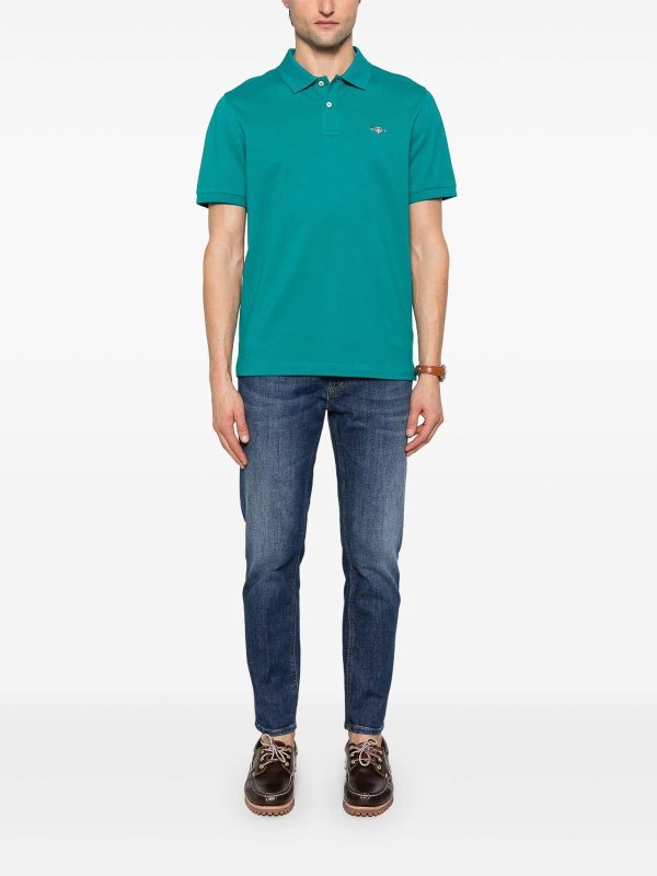 ブーツカットジーンズ - ブルー shop online: DONDUP