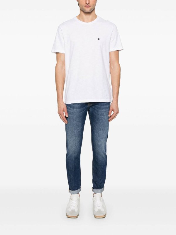 ブーツカットジーンズ - ブルー shop online: DONDUP