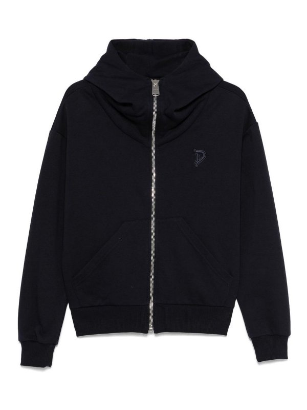 DONDUP: スウェット＆セーター - スウェットシャツ/セーター - ブルー