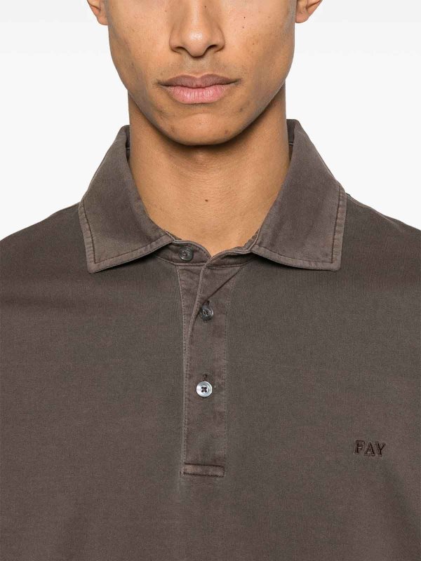 FAY: Polos online - Polo - Marrón