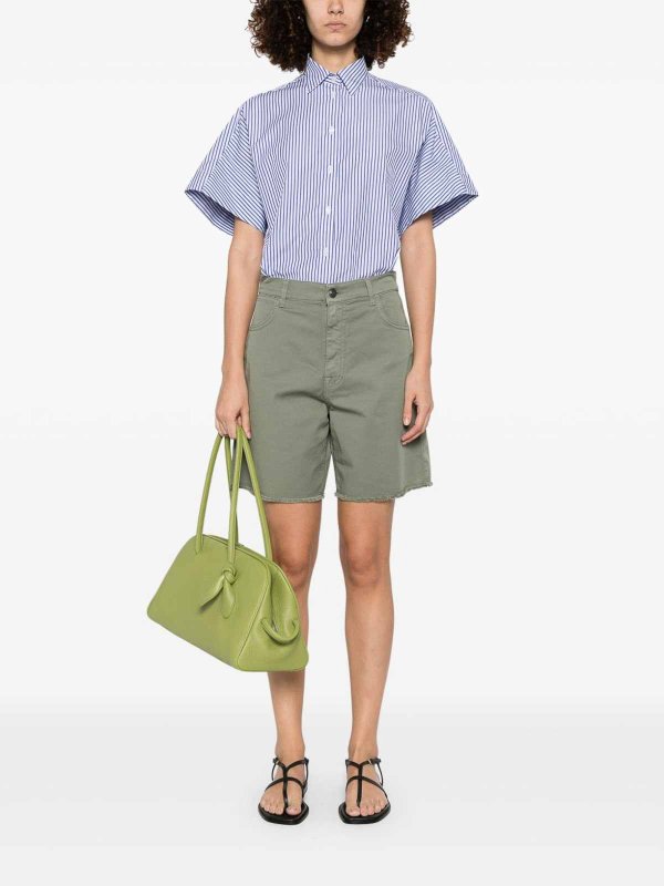 The Best Shops FAY: トラウザーショーツ - ショートパンツ - 緑