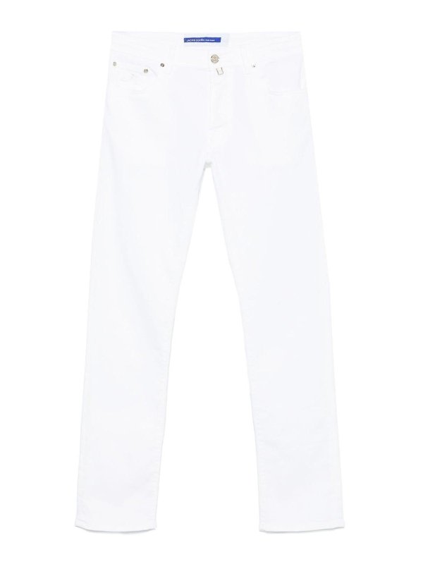 JACOB COHEN: ブーツカットジーンズ - ブーツカットジーンズ - ベージュ