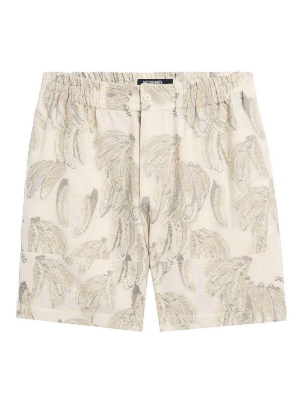 JACQUEMUS: Shorts - Short - Beige