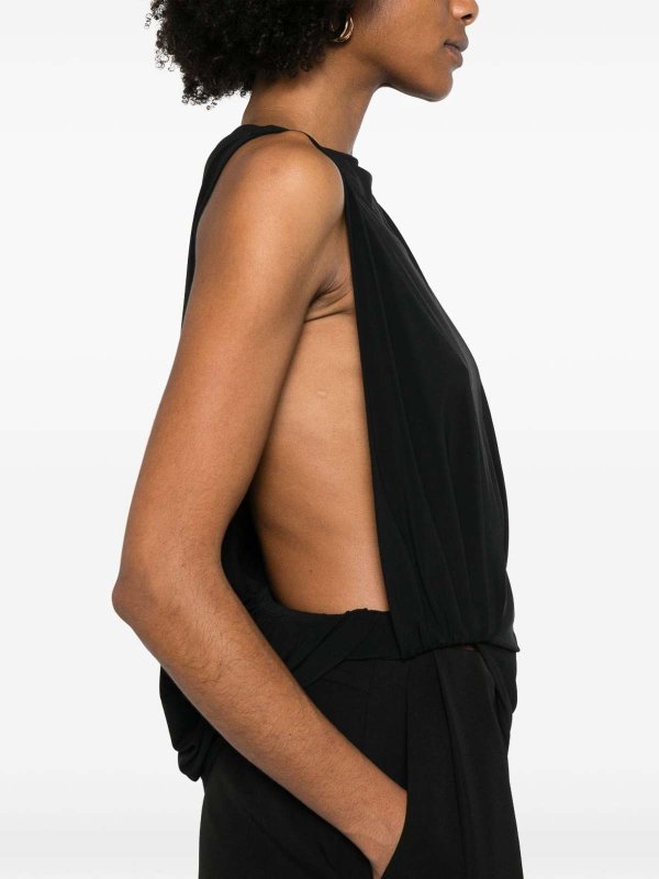 JACQUEMUS: Tops & Débardeurs online - Top - Noir