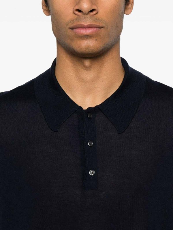 LANEUS: ポロシャツ online - ポロシャツ - ブルー