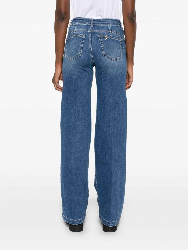 Liu Jo buy online Long Stretch Jeans With Logo Belt