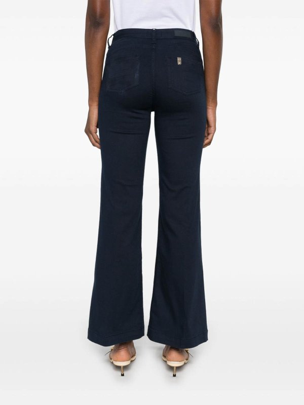 The Best Shops Liu Jo: Jeans évasés - Jean Bootcut - Bleu