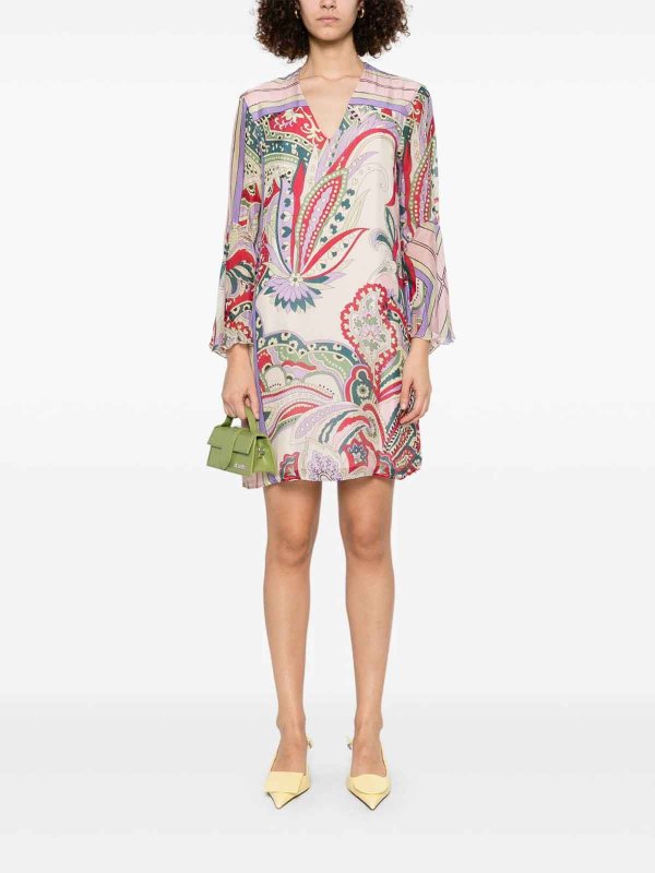 Liu Jo buy online Short Dress With Multicolored Pattern