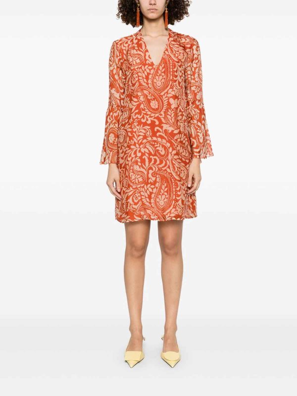 ショートドレス - ブラウン shop online: Liu Jo