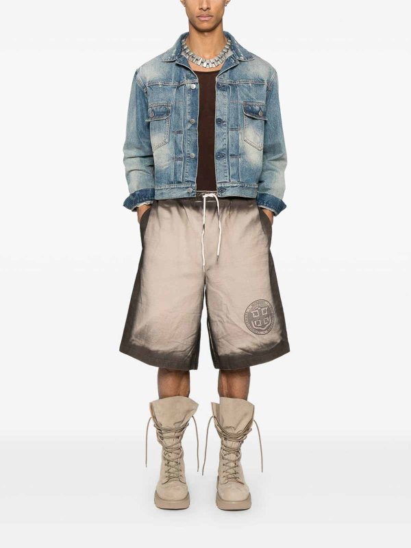 ショートパンツ - ベージュ shop online: MISBHV