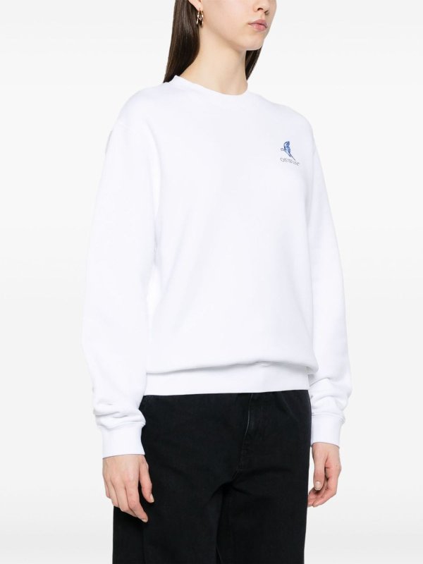 クルーネック - 白 shop online: OFF-WHITE