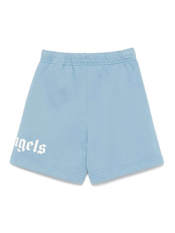 Palm Angels: トラウザーショーツ online - ショートパンツ - ライトブルー
