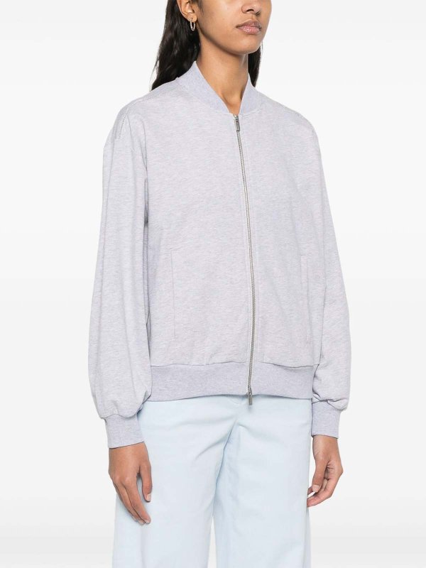 スウェットシャツ/セーター - グレー shop online: PESERICO