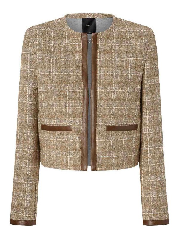 Pinko: カジュアルジャケット - カジュアルジャケット - ベージュ