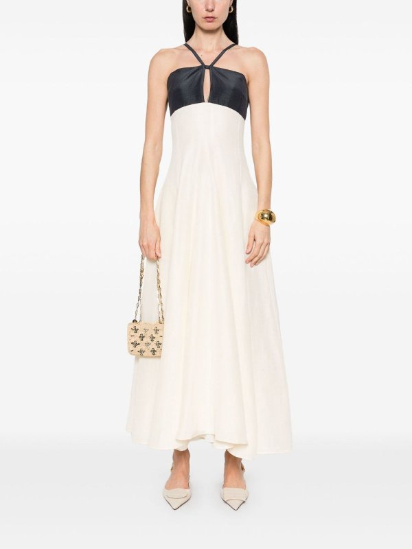 RAQUEL DINIZ buy online Maxikleid - Weiß