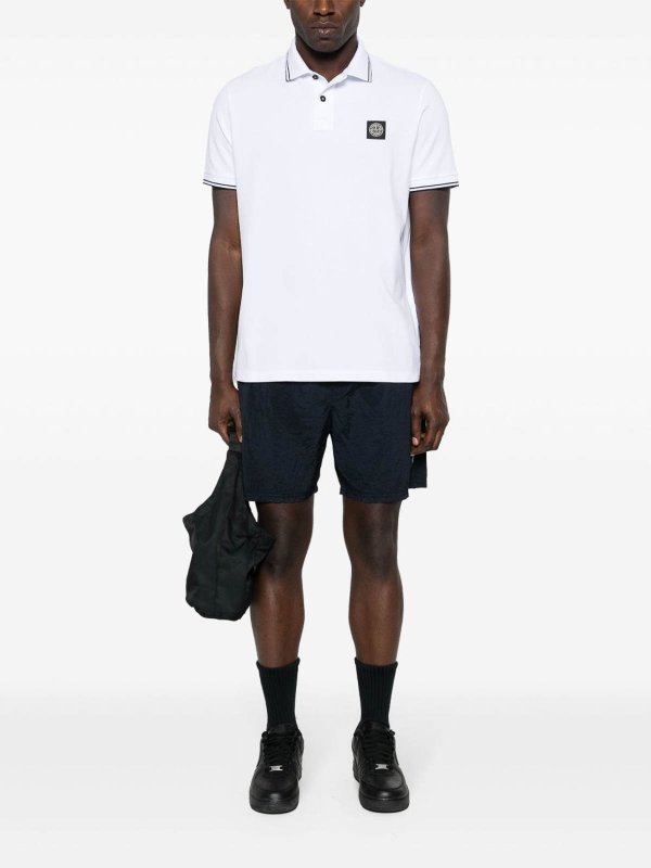 STONE ISLAND buy online Poloshirt - Weiß