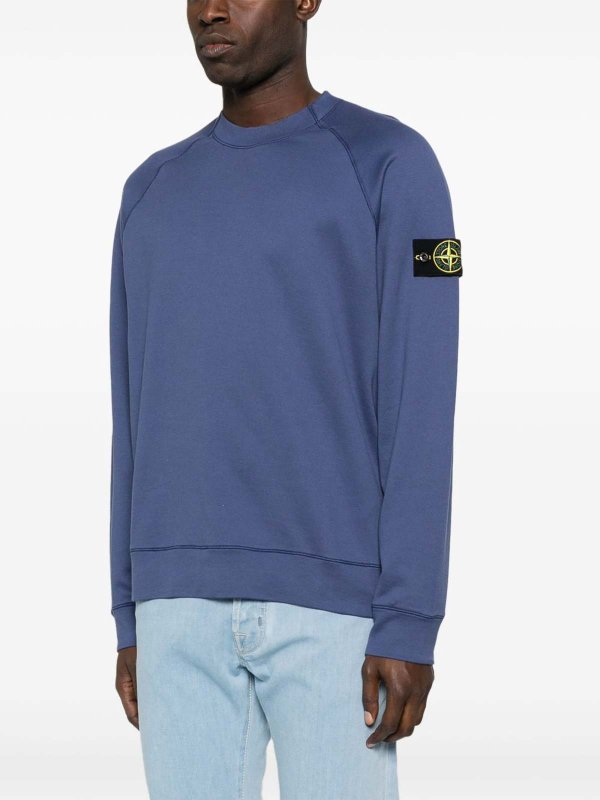 The Best Shops STONE ISLAND: スウェット＆セーター - スウェットシャツ/セーター - ブルー