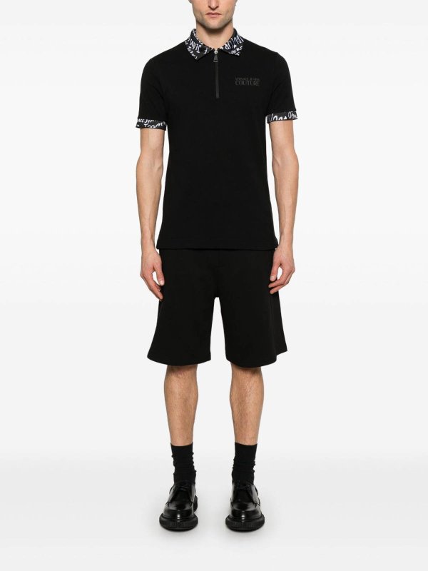 VERSACE JEANS: トラウザーショーツ online - ショートパンツ - 黒