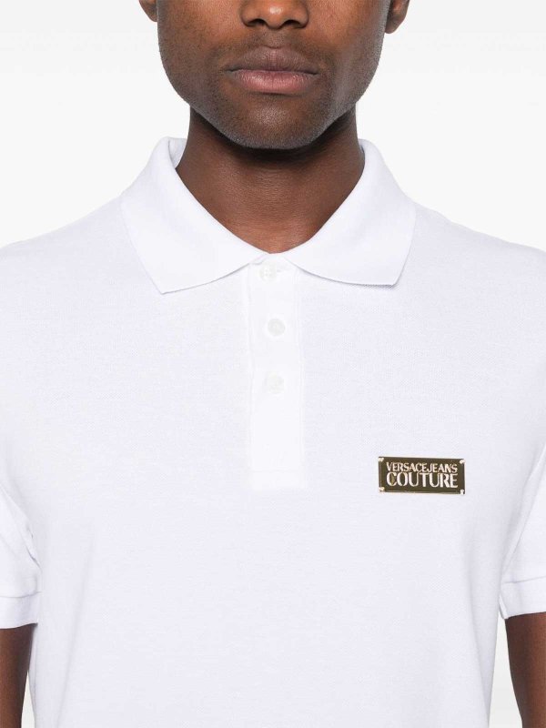 VERSACE JEANS: Poloshirts online - Poloshirt - Weiß
