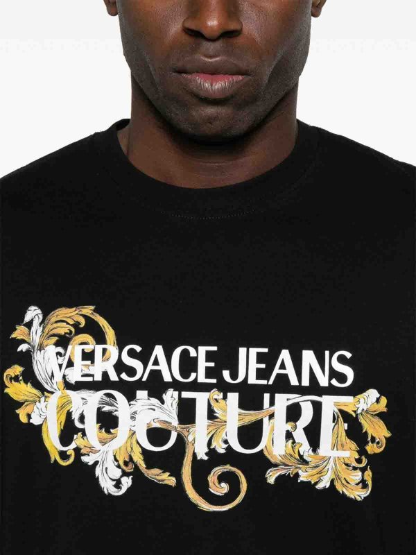 The Best Shops VERSACE JEANS: Camisetas - Camiseta - Negro