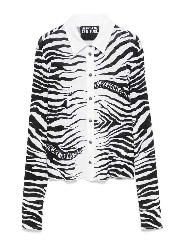 VERSACE JEANS: シャツ - シャツ - 白