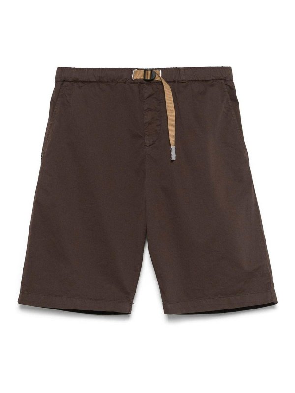 WHITE SAND: トラウザーショーツ - ショートパンツ - ブラウン
