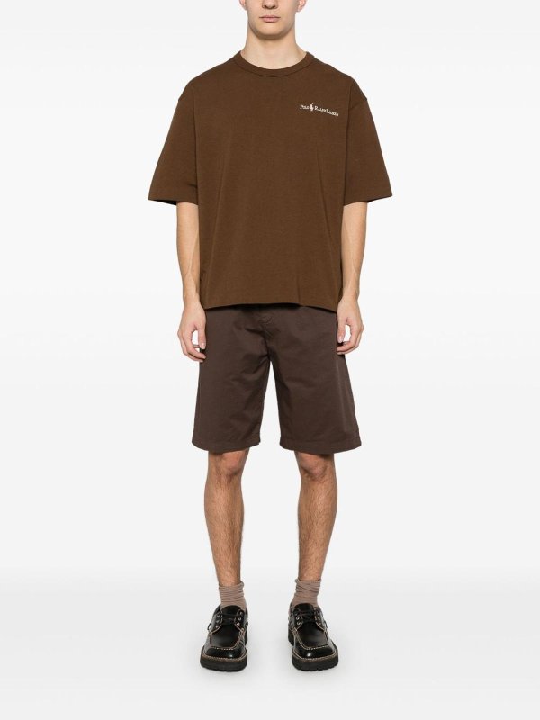 WHITE SAND: トラウザーショーツ online - ショートパンツ - ブラウン