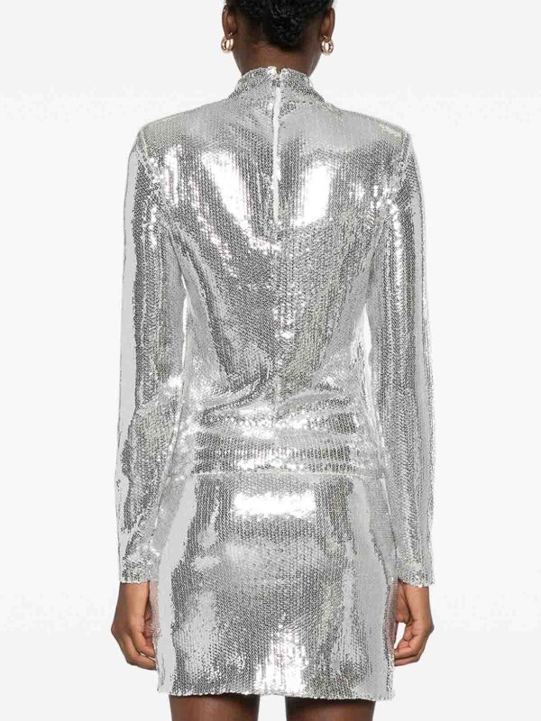 The Best Shops ROTATE Birger Christensen: Tops & Tank tops - High-Neck Sequin Top