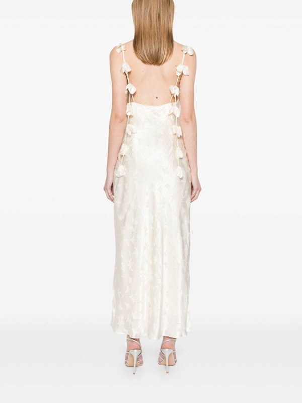 ROTATE Birger Christensen: Knielange Kleider online - Knielanges Kleid - Weiß