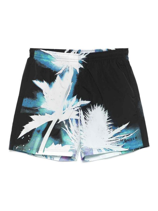 ALEXANDER MCQUEEN: 水着 - ワンピース - ブルー