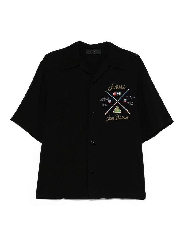 AMIRI: Hemden - Hemd - Schwarz