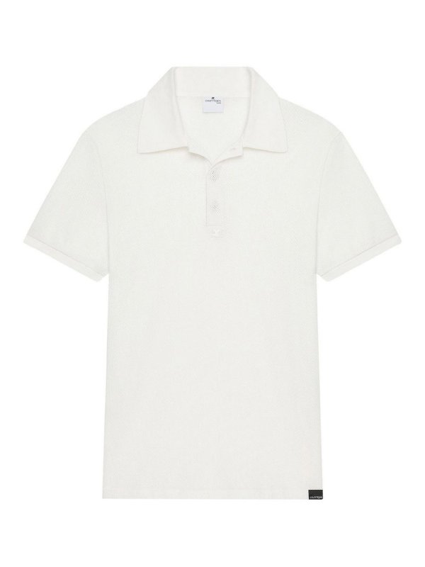 Courreges: ポロシャツ - ポロシャツ - 白