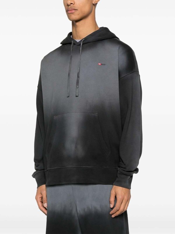 DIESEL: スウェット＆セーター online - スウェットシャツ/セーター - 黒