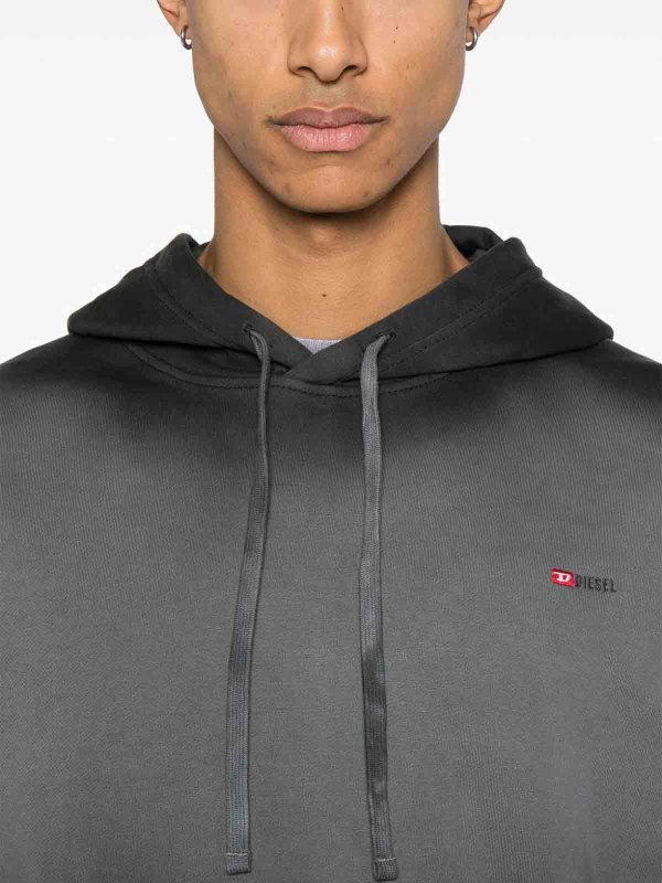 スウェットシャツ/セーター - 黒 shop online: DIESEL