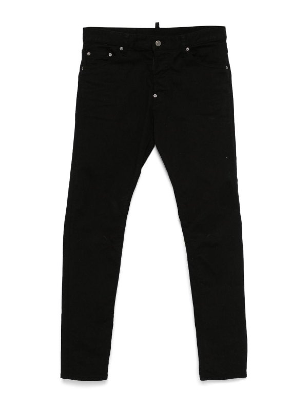 DSQUARED2: Jeans boot-cut - Jeans Boot-Cut - Negro