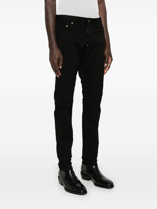 DSQUARED2: Jeans boot-cut online - Jeans Boot-Cut - Negro