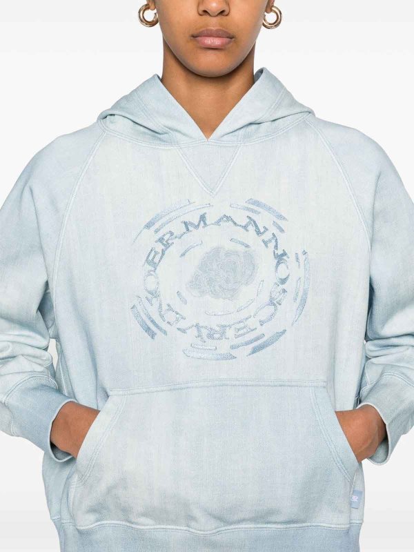 スウェットシャツ/セーター - ライトブルー shop online: ERMANNO SCERVINO