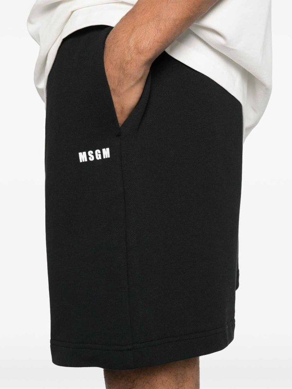 m.s.g.m. buy online Cotton T-Shirt With Front Printed Logo