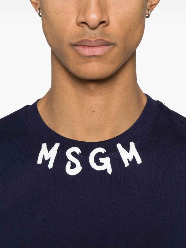 The Best Shops m.s.g.m.: T-Shirt - Blau